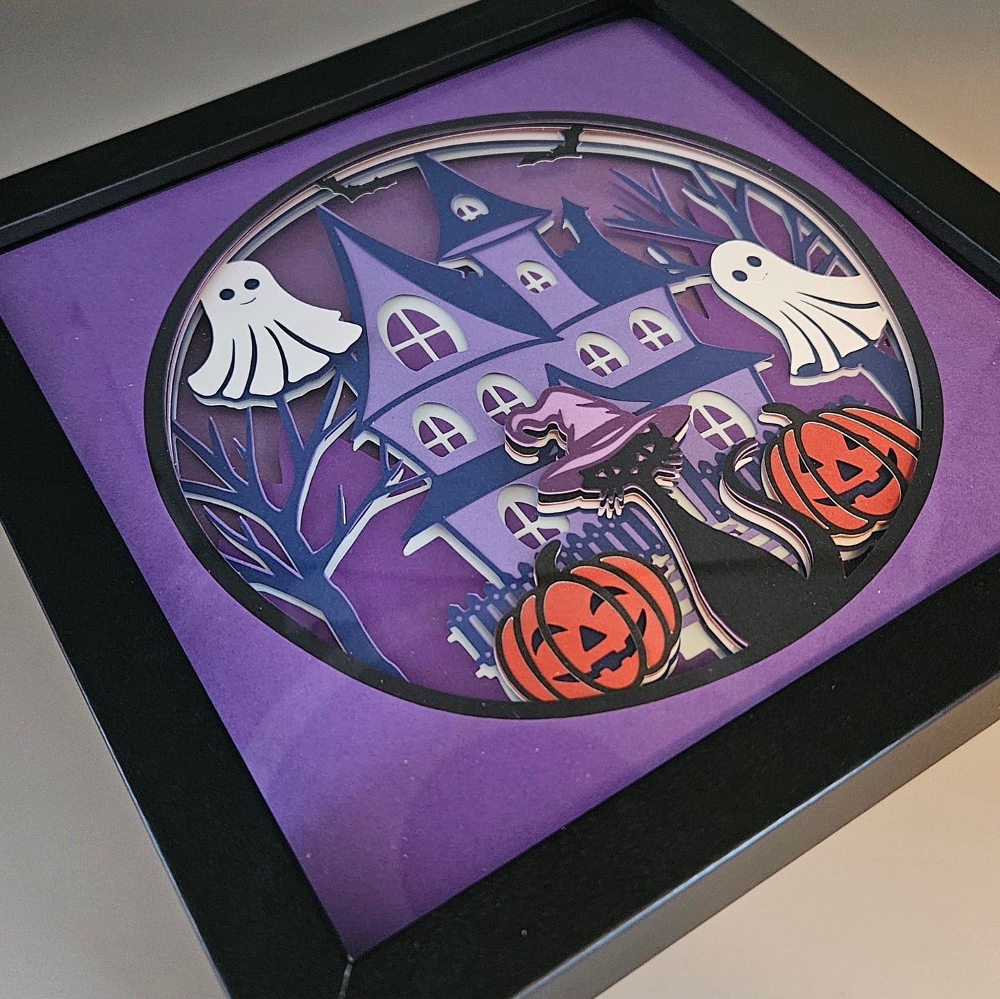 Spooky Cat & Haunted House