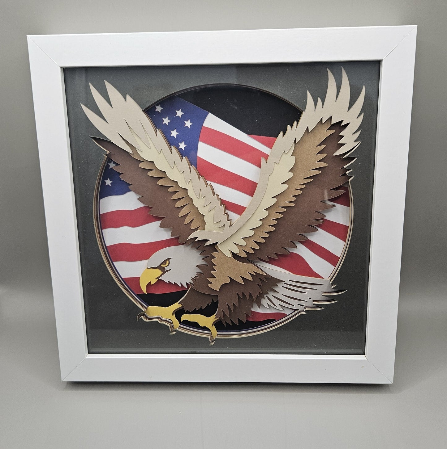 USA Flag with Eagle