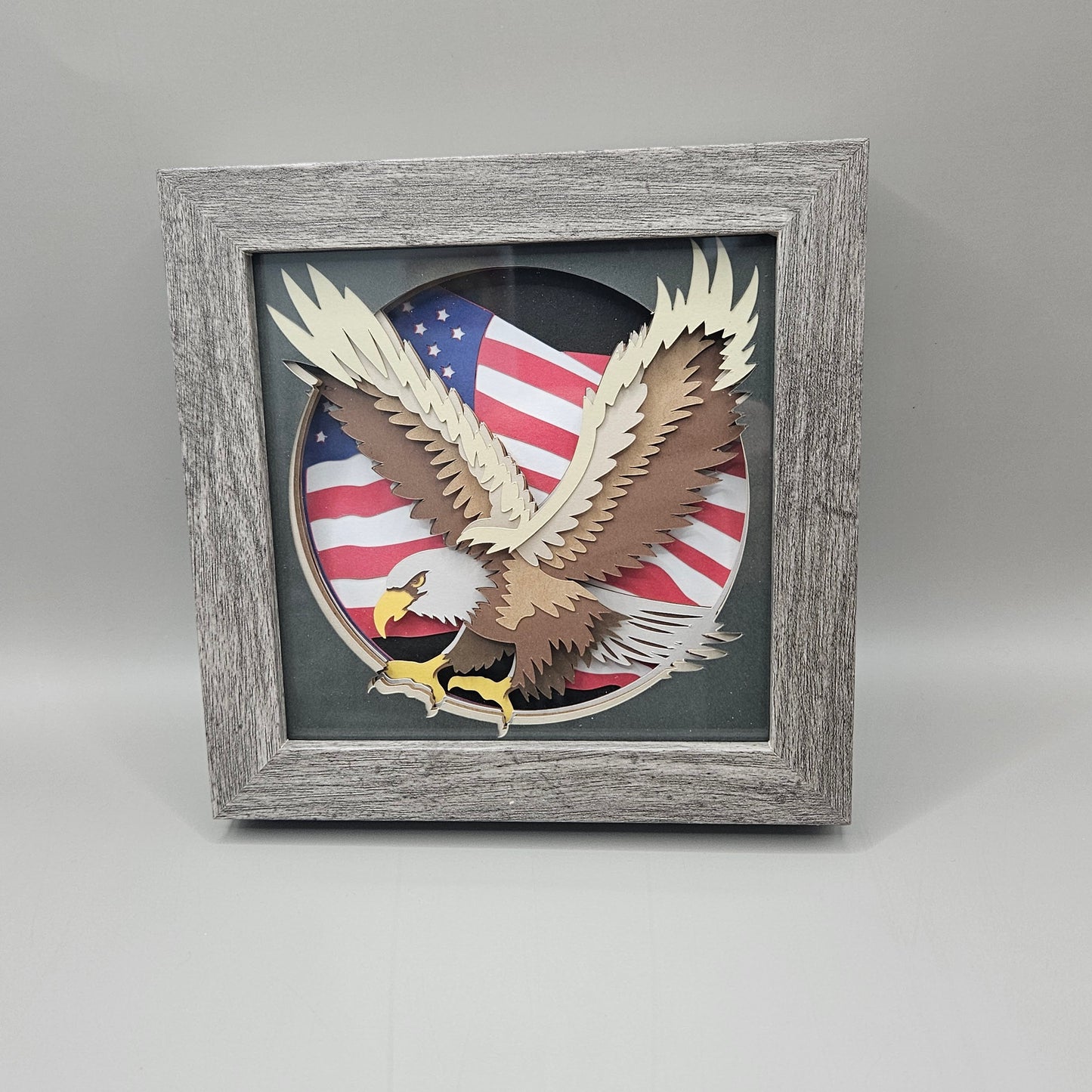 USA Flag with Eagle