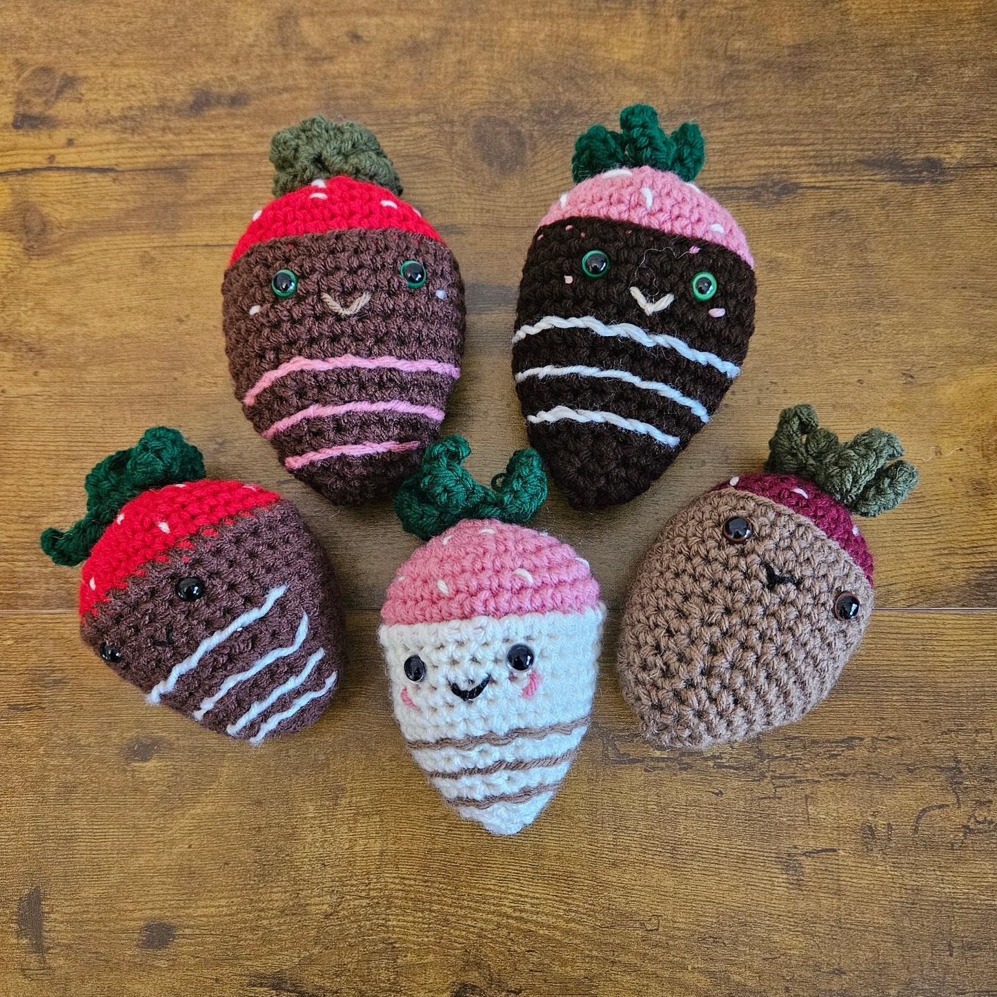 Chocolate Covered Strawberries - stuffed plushie