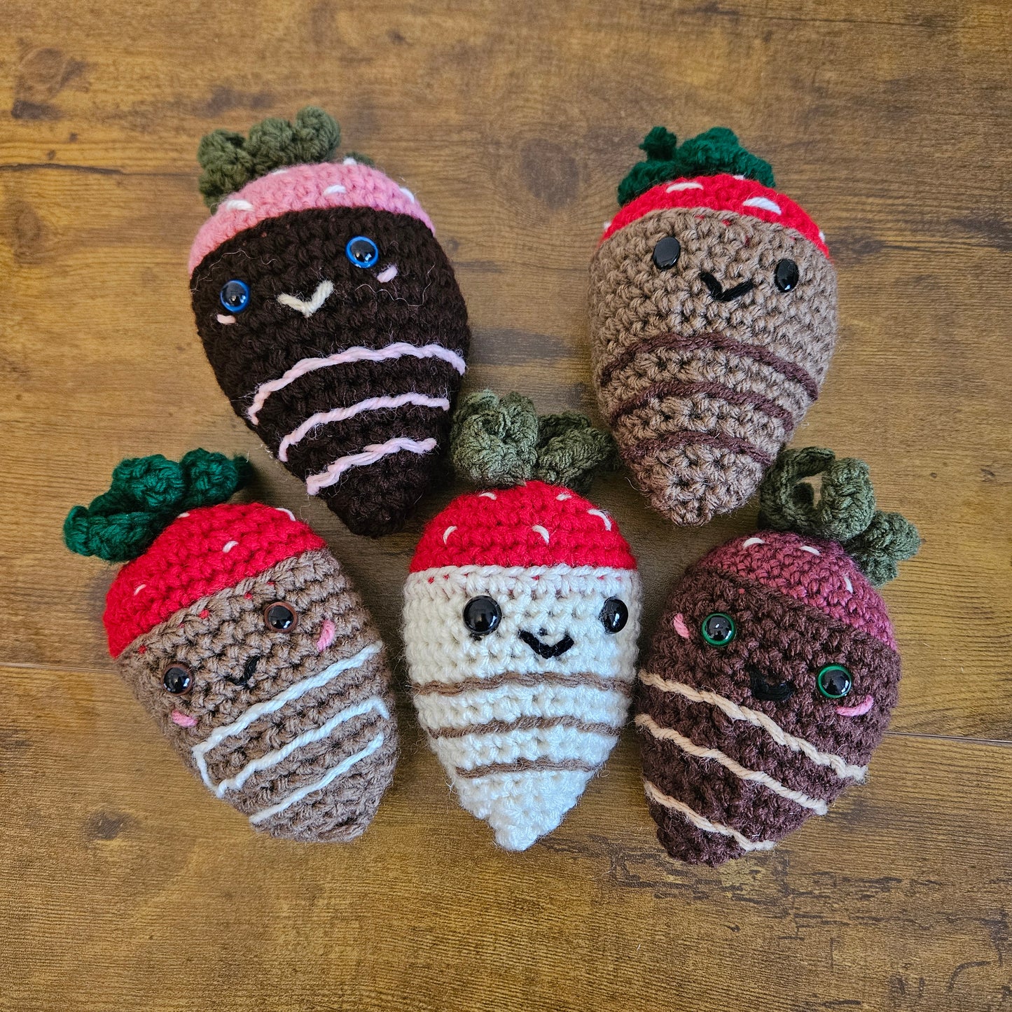 Chocolate Covered Strawberries - stuffed plushie