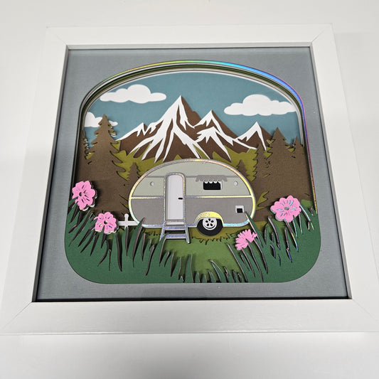 Camper Shadowbox