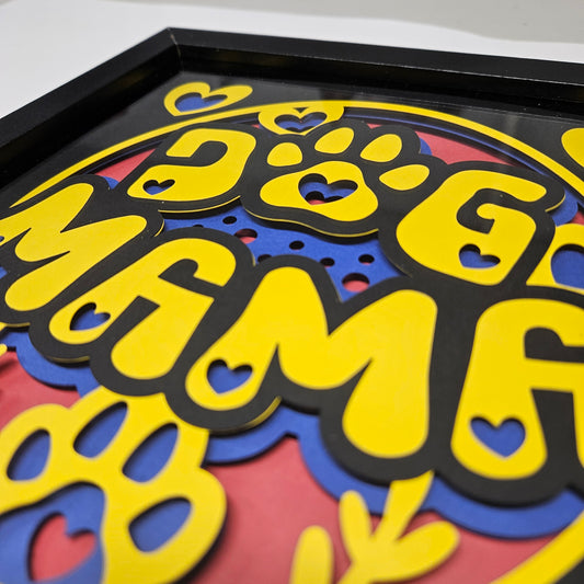 Dog Mama Shadowbox