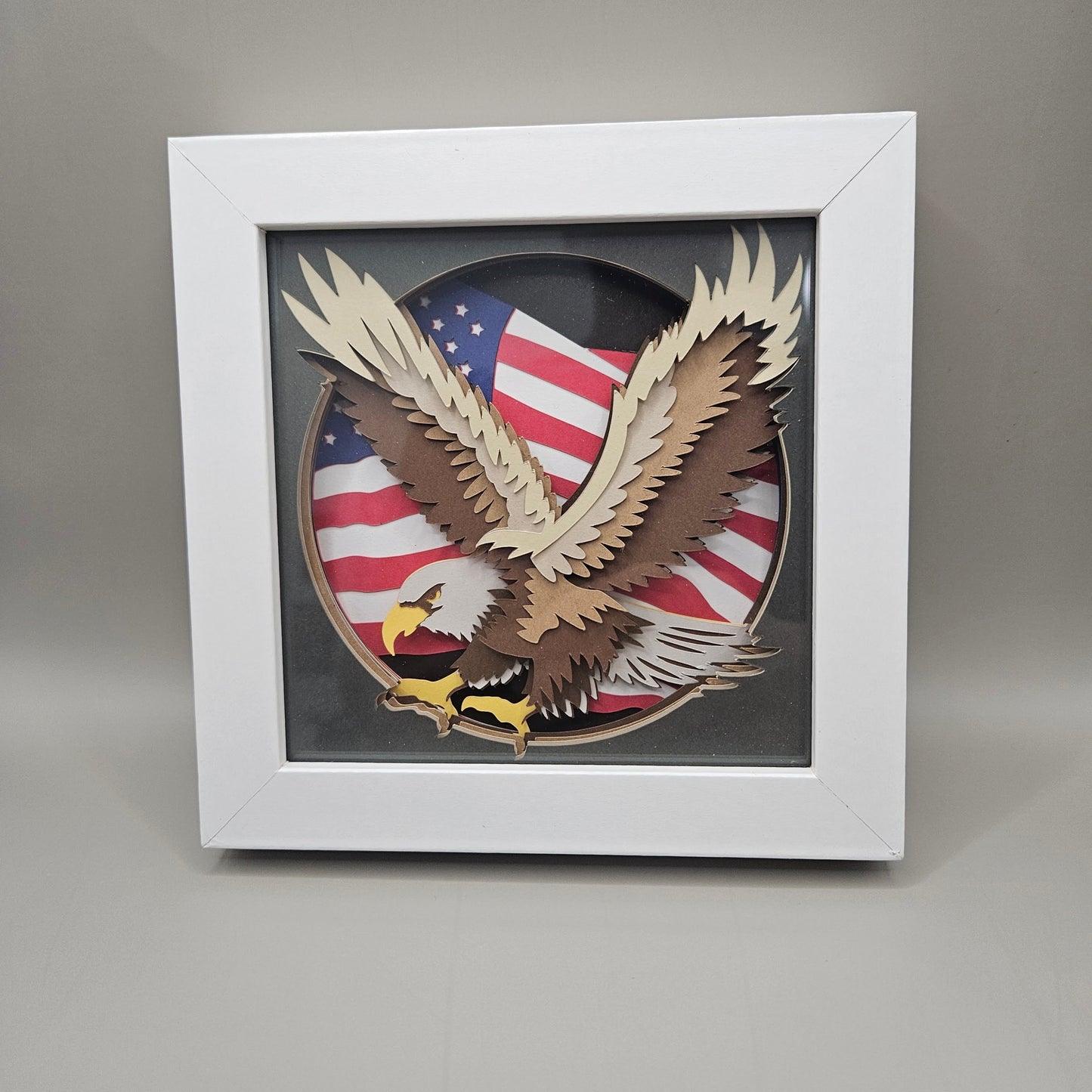 USA Flag with Eagle