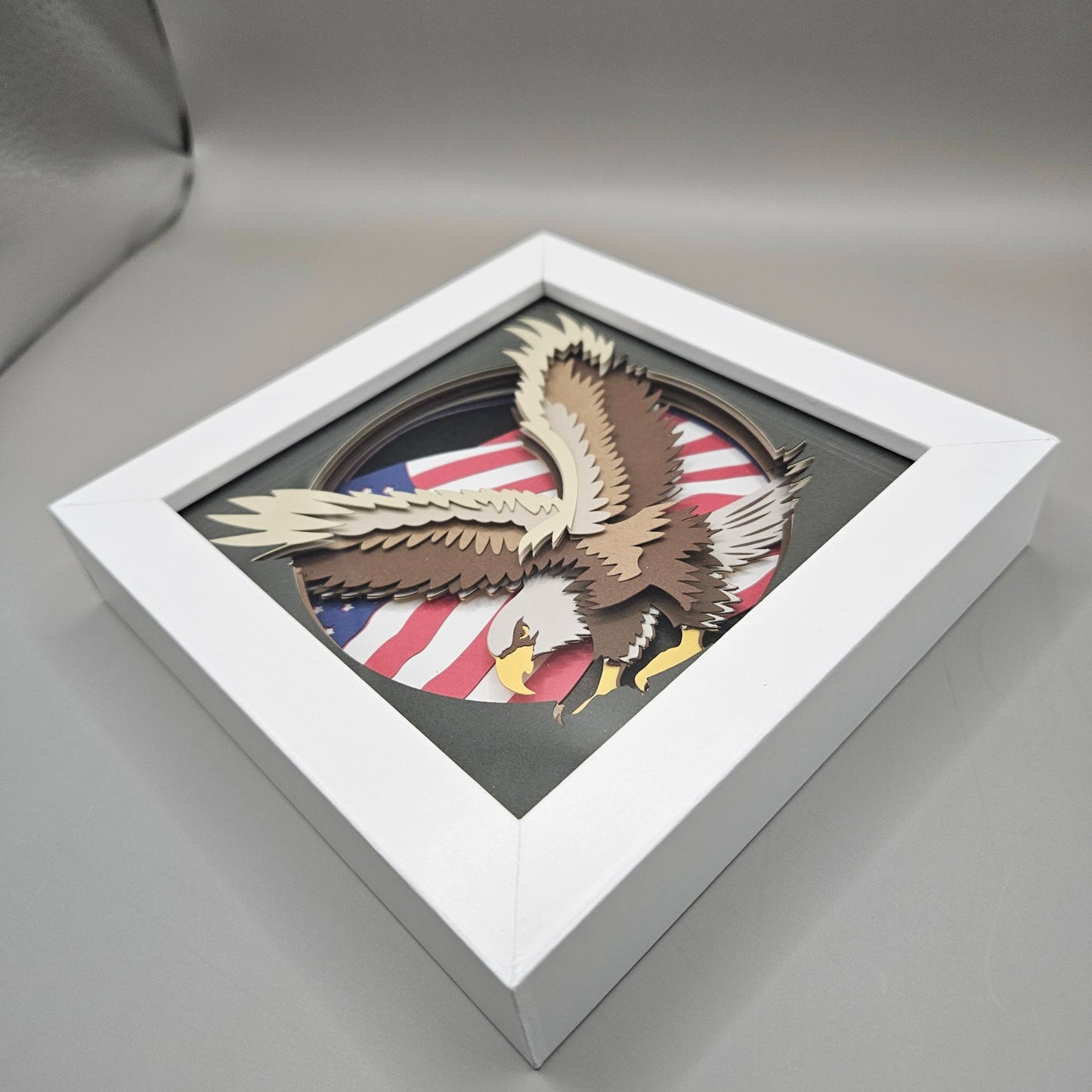 USA Flag with Eagle