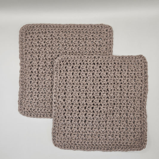 Brown Dishcloth Set