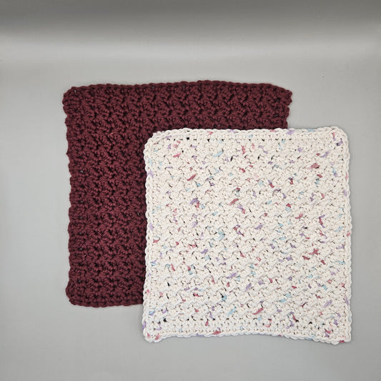 Potpourri and Wine Dishcloth Set