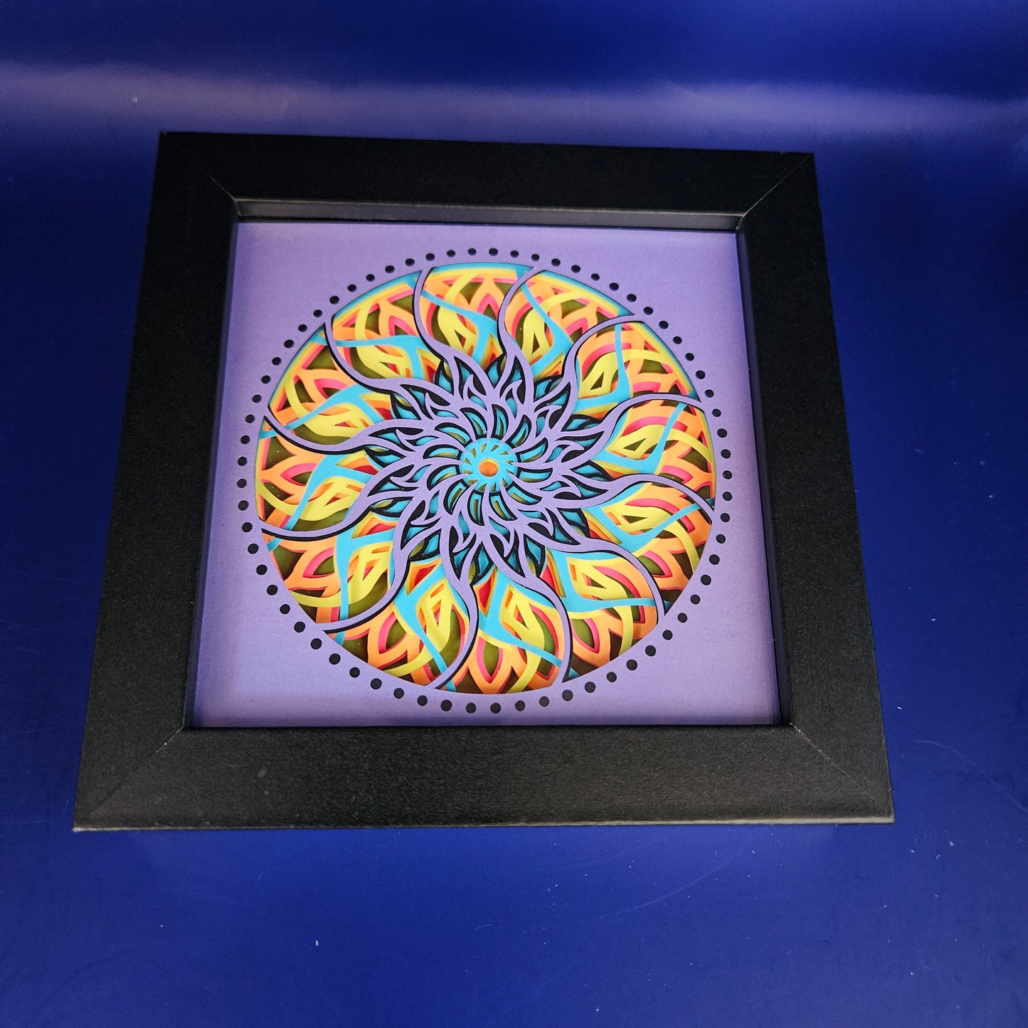 Bright Colors Geometric Mandala