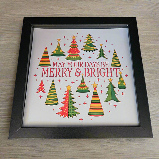 Merry and Bright Shadowbox