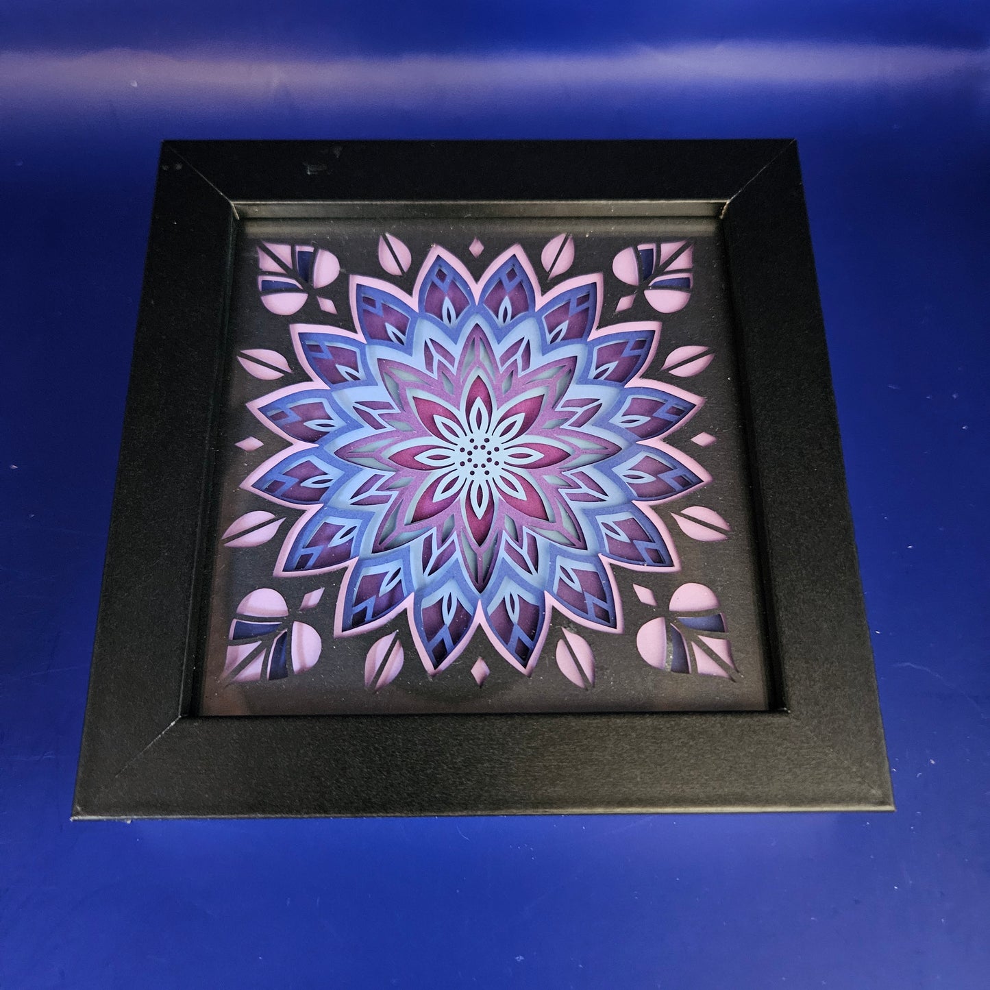 Purple Geometric Mandala