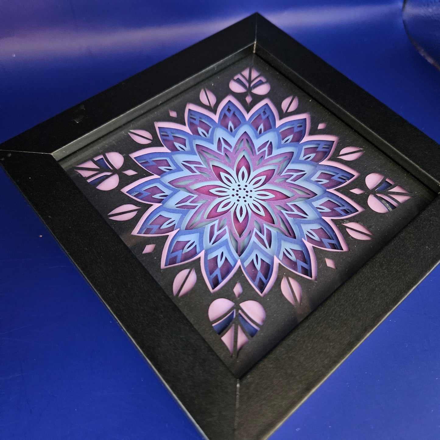 Purple Geometric Mandala