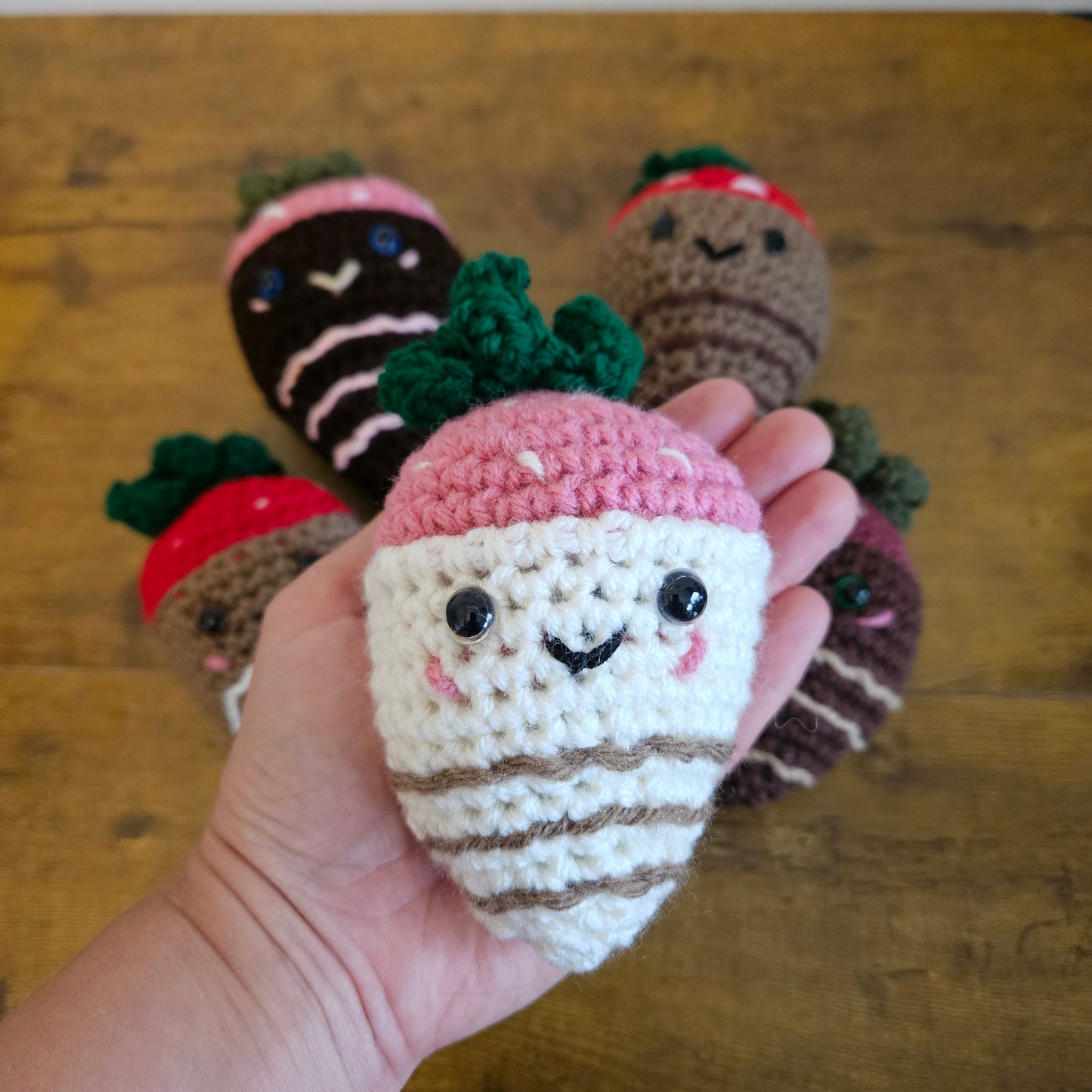 Chocolate Covered Strawberries - stuffed plushie
