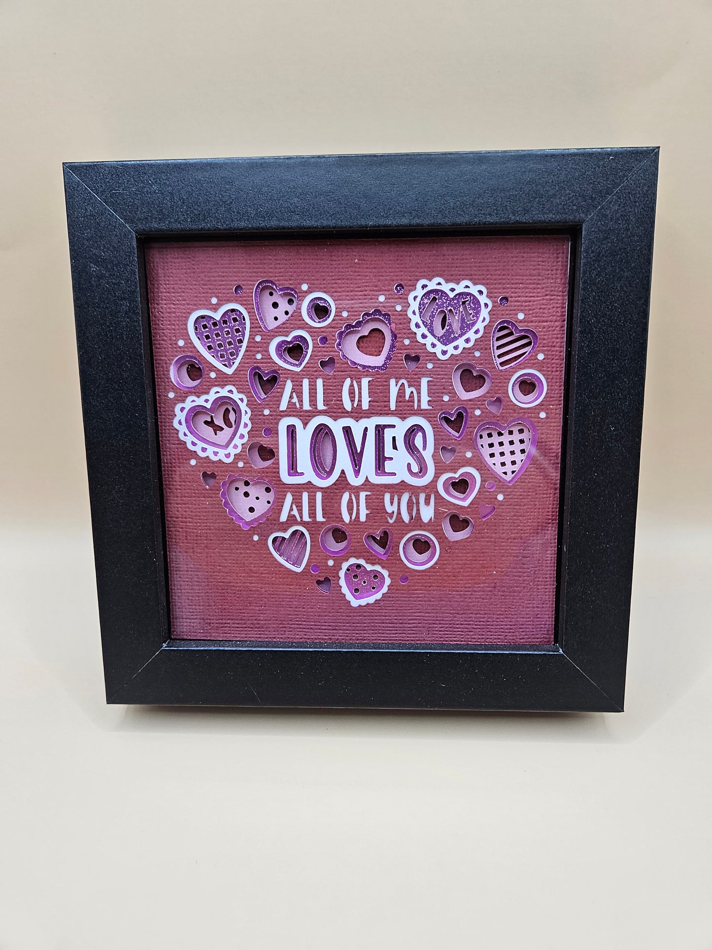 All of Me Loves All of You Shadowbox