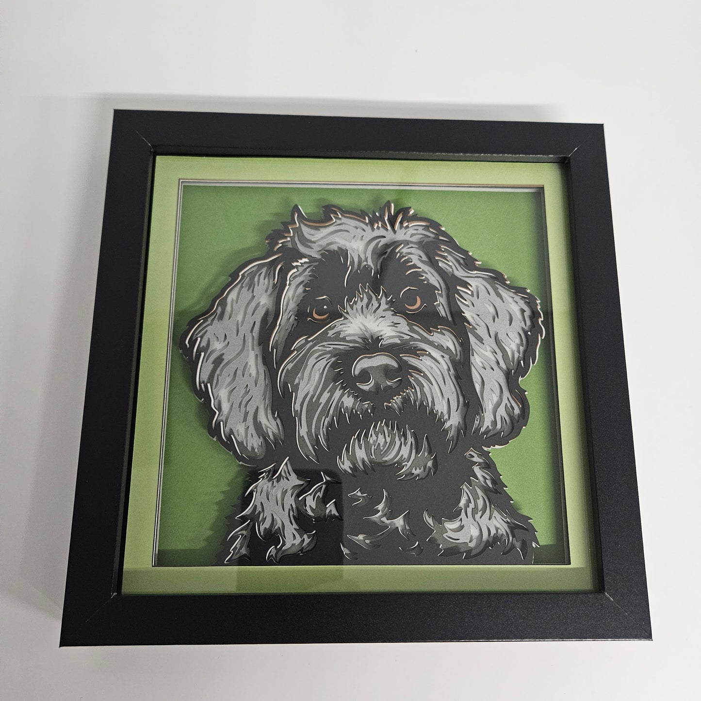 Cockapoo Shadowbox