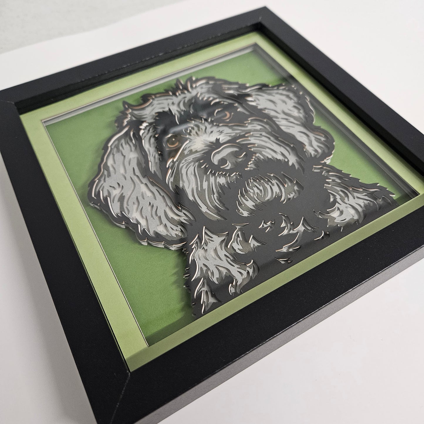 Cockapoo Shadowbox
