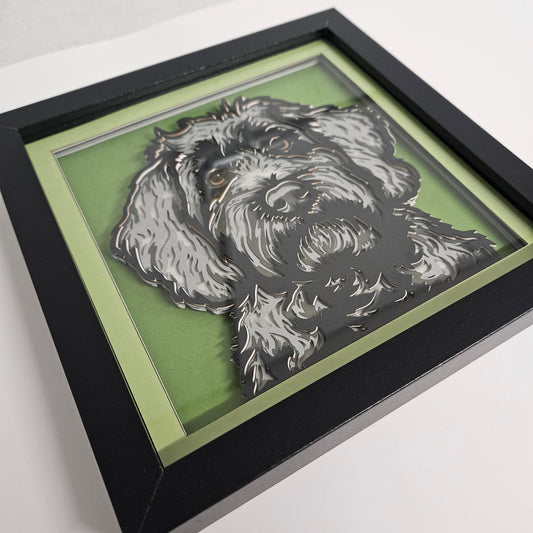 Cockapoo Shadowbox