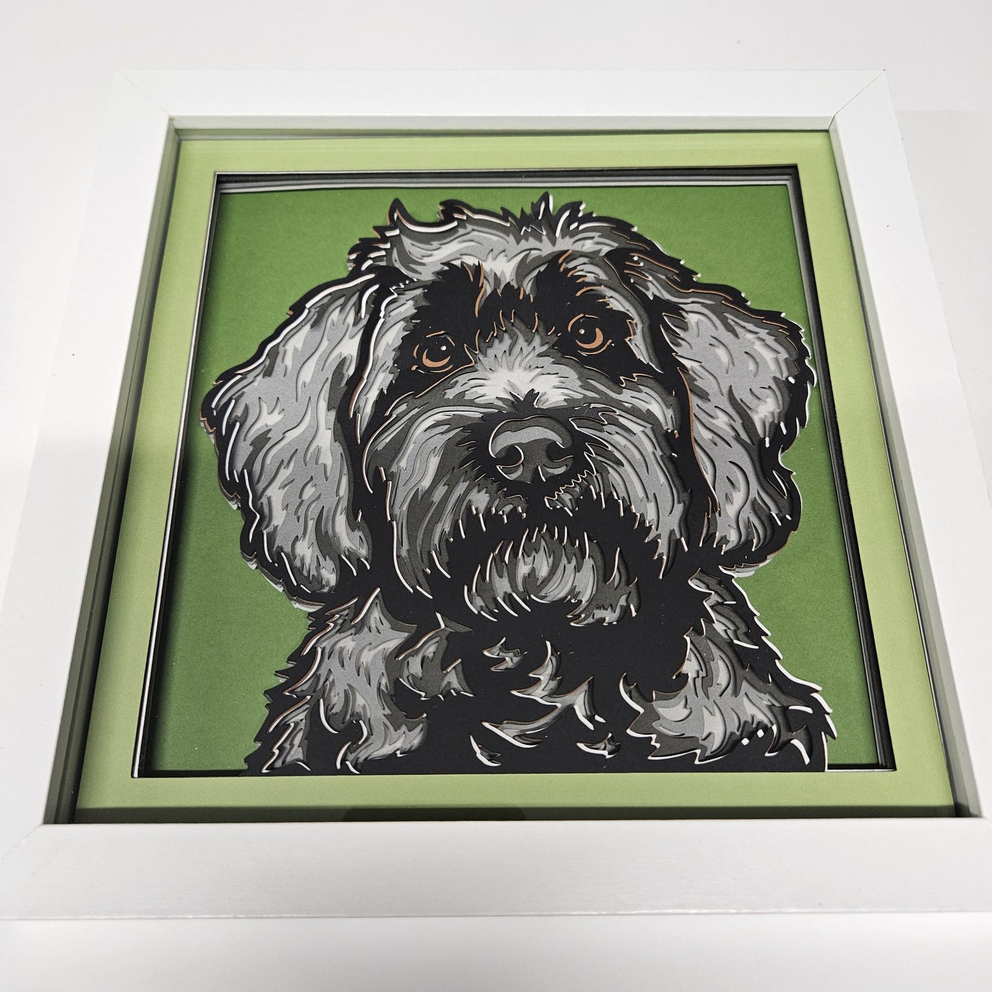 Cockapoo Shadowbox