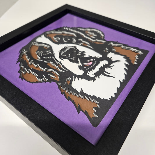 Cockapoo Shadowbox