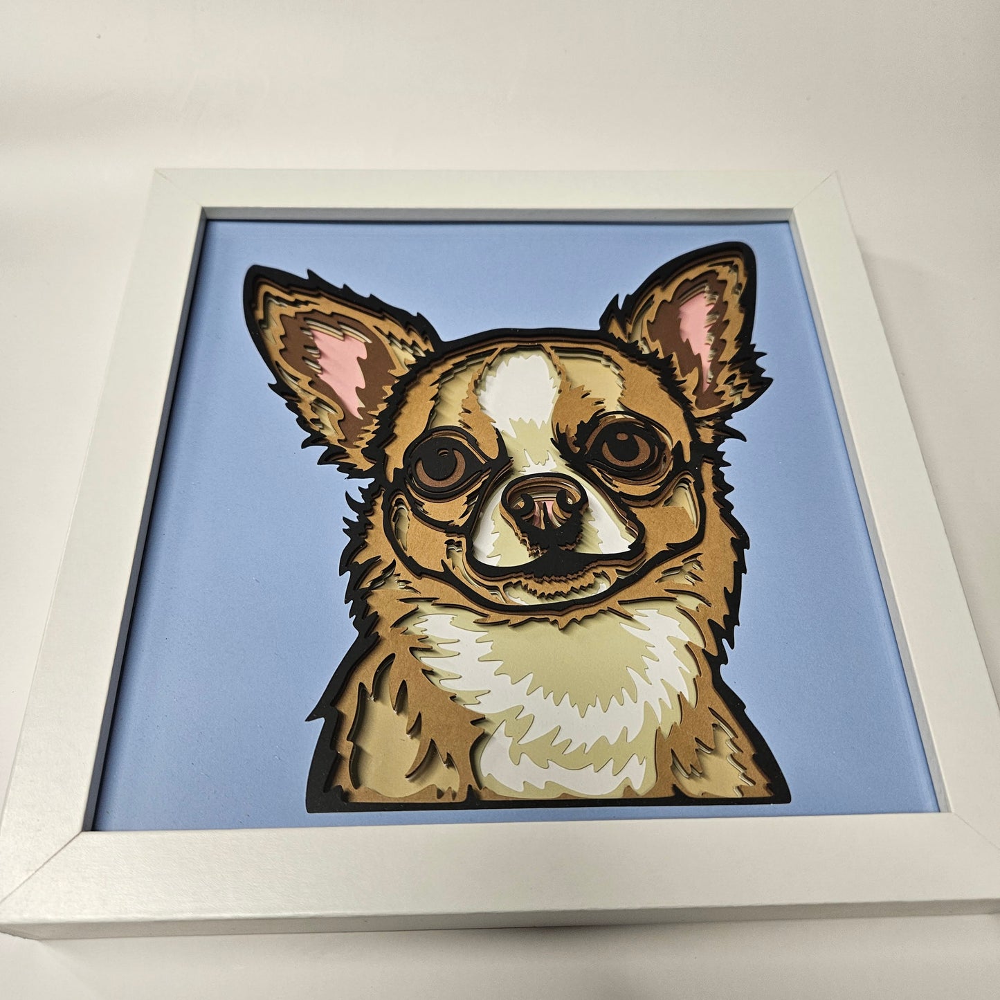 Chihuahua Shadowbox