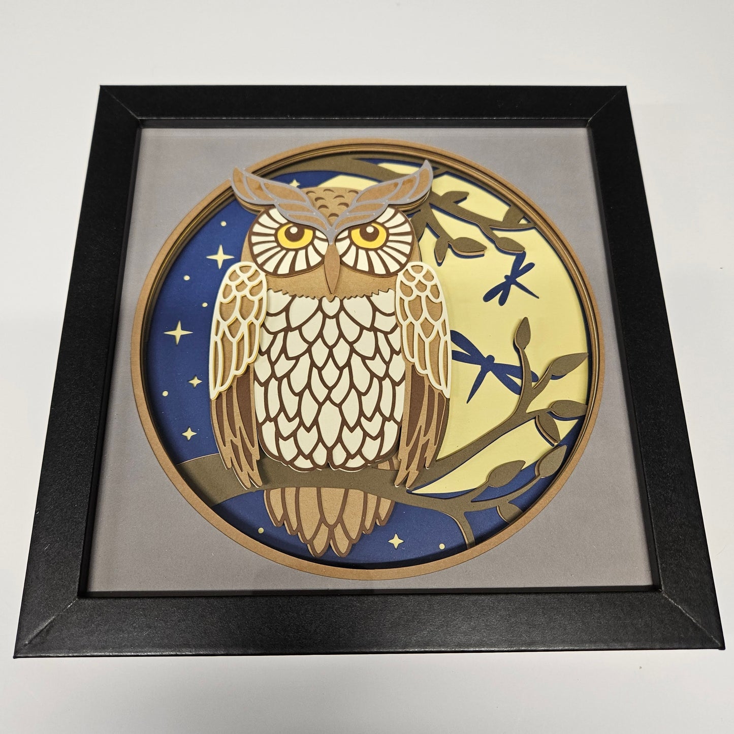 Owl Shadowbox