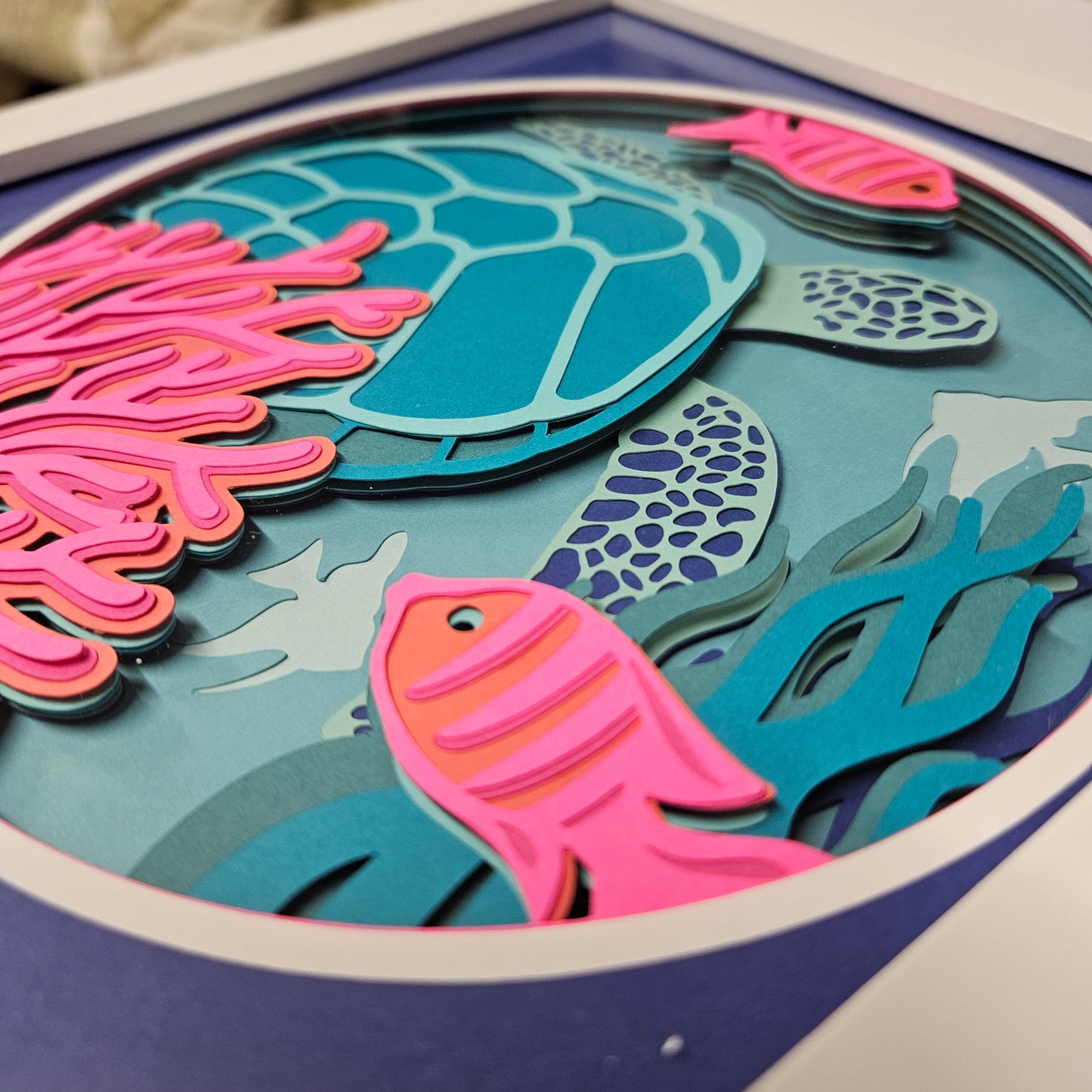 Sea Turtle Shadowbox