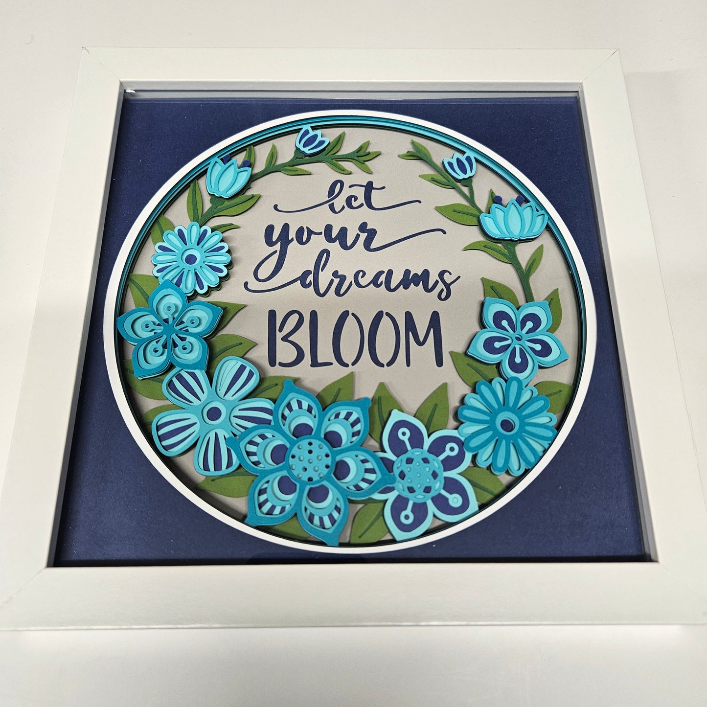 Let Your Dreams Bloom Shadowbox