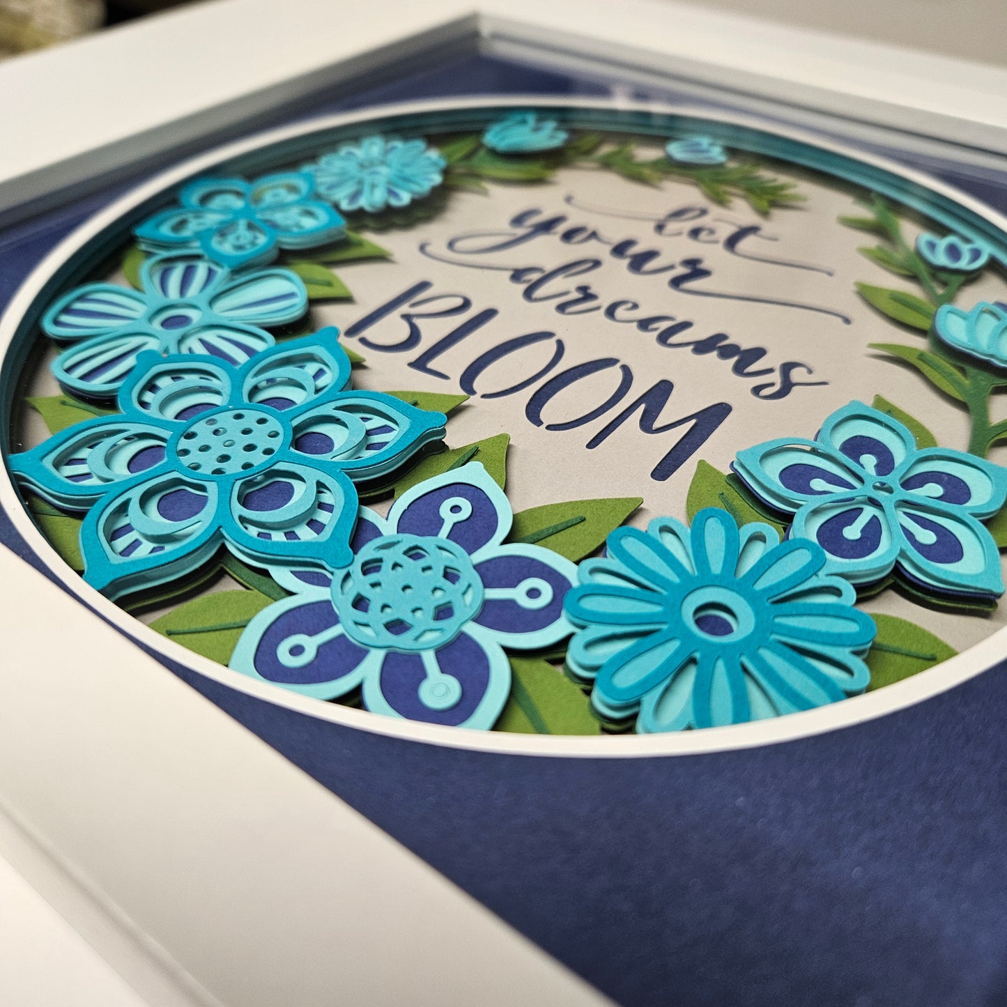 Let Your Dreams Bloom Shadowbox