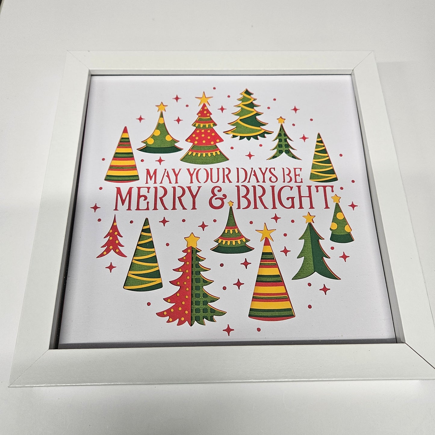 Merry and Bright Shadowbox