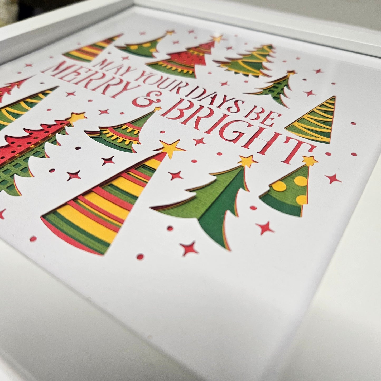Merry and Bright Shadowbox