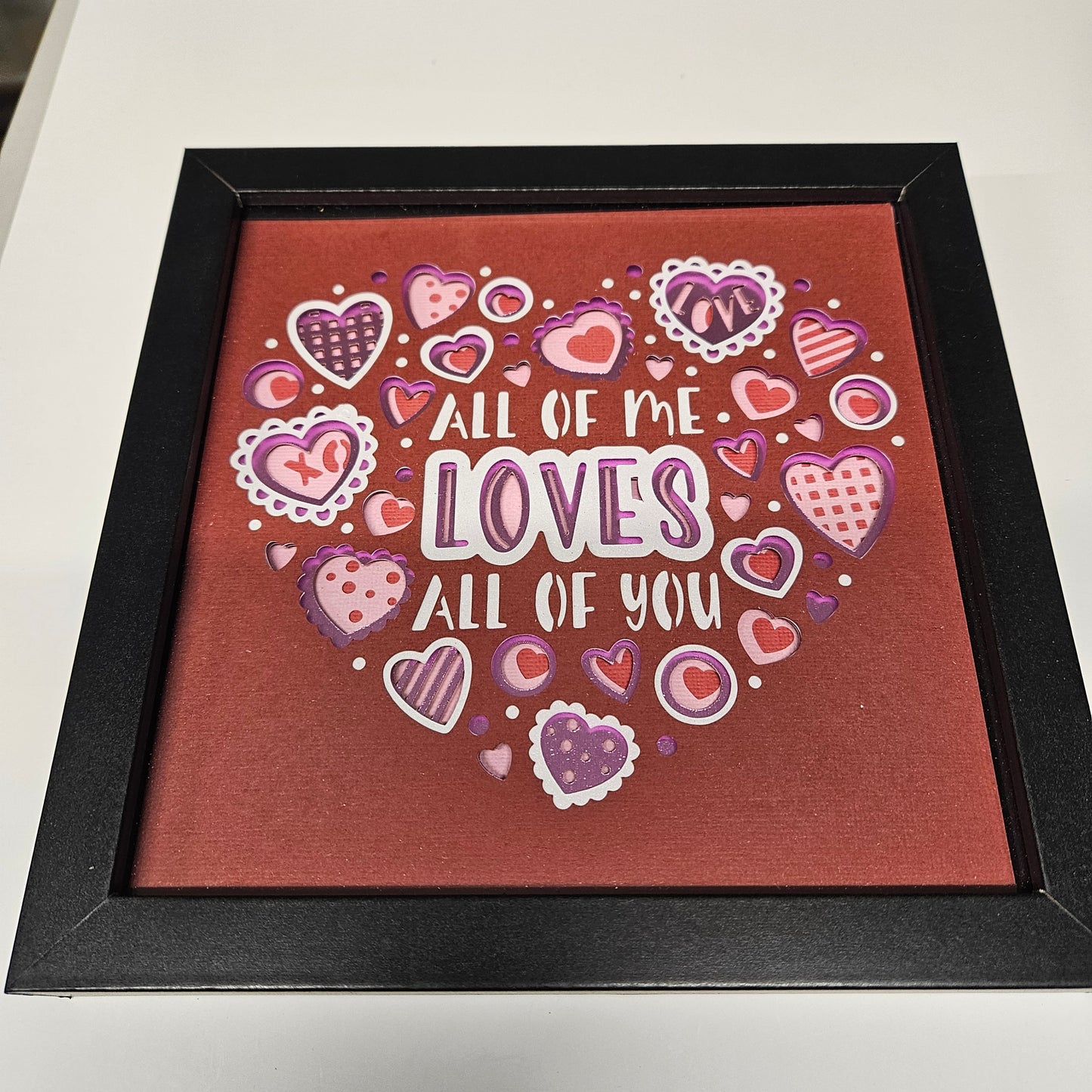 All of Me Loves All of You Shadowbox