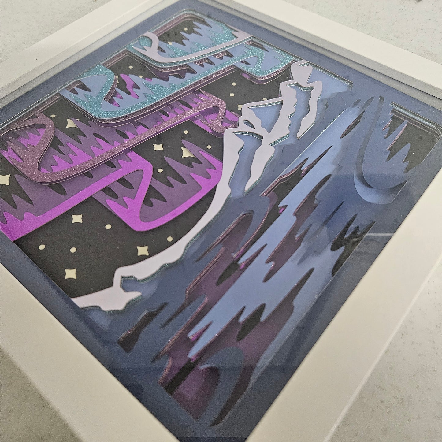 Northern Lights Shadowbox