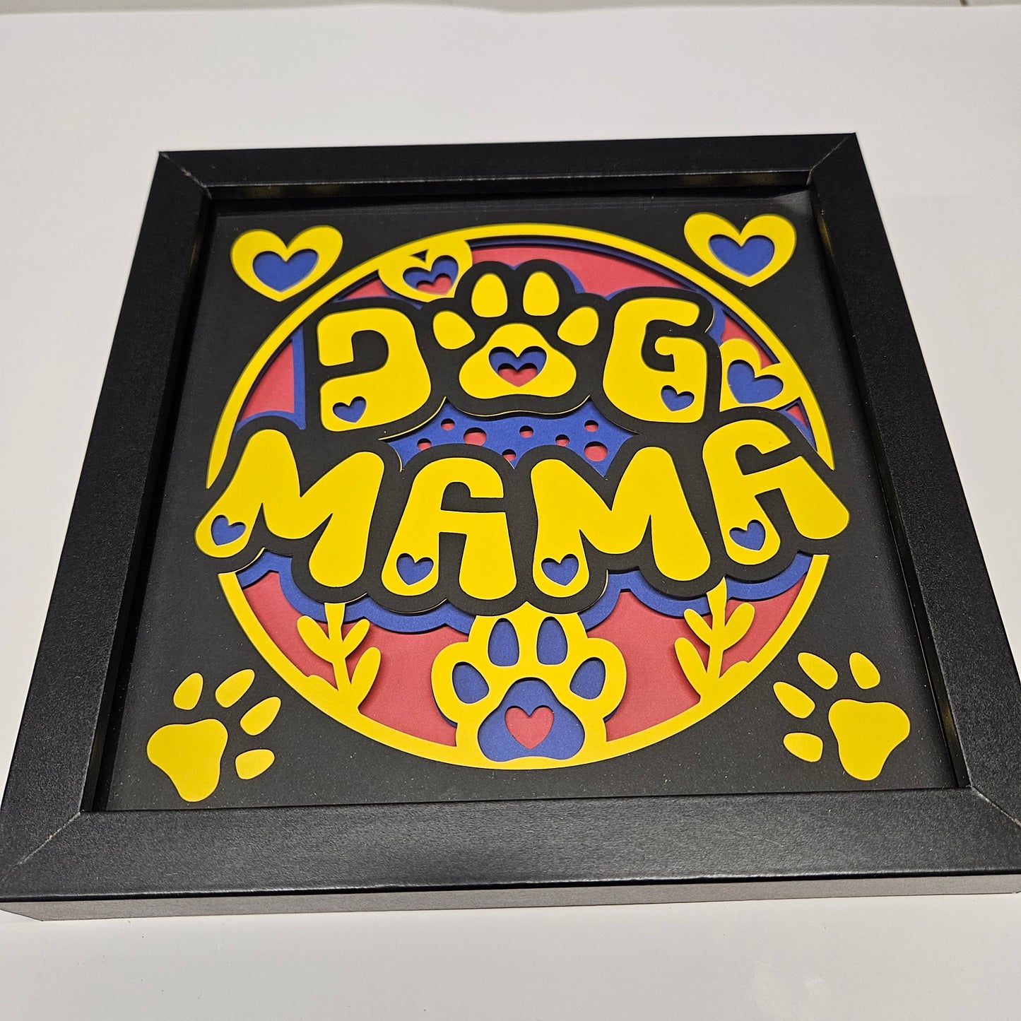 Dog Mama Shadowbox