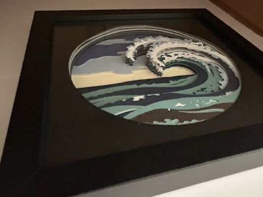 Big Wave Shadowbox